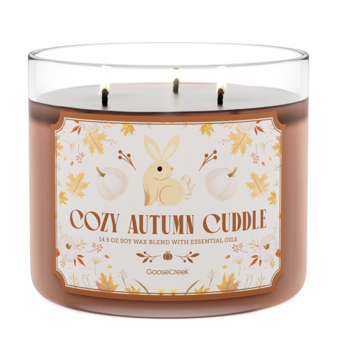 Cozy Autumn Cuddle 3-Wick Candle