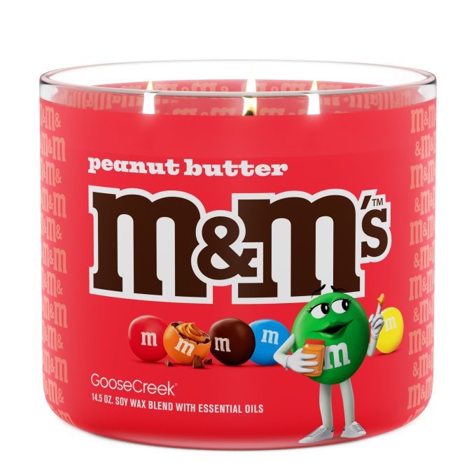 M&M'S Peanut Butter  3-Wick Candle
