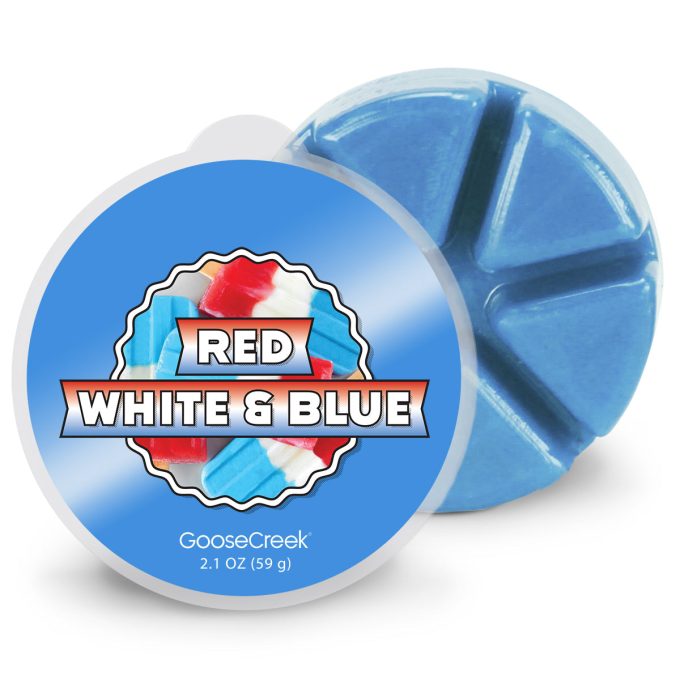Red. White & Blue Wax Melt
